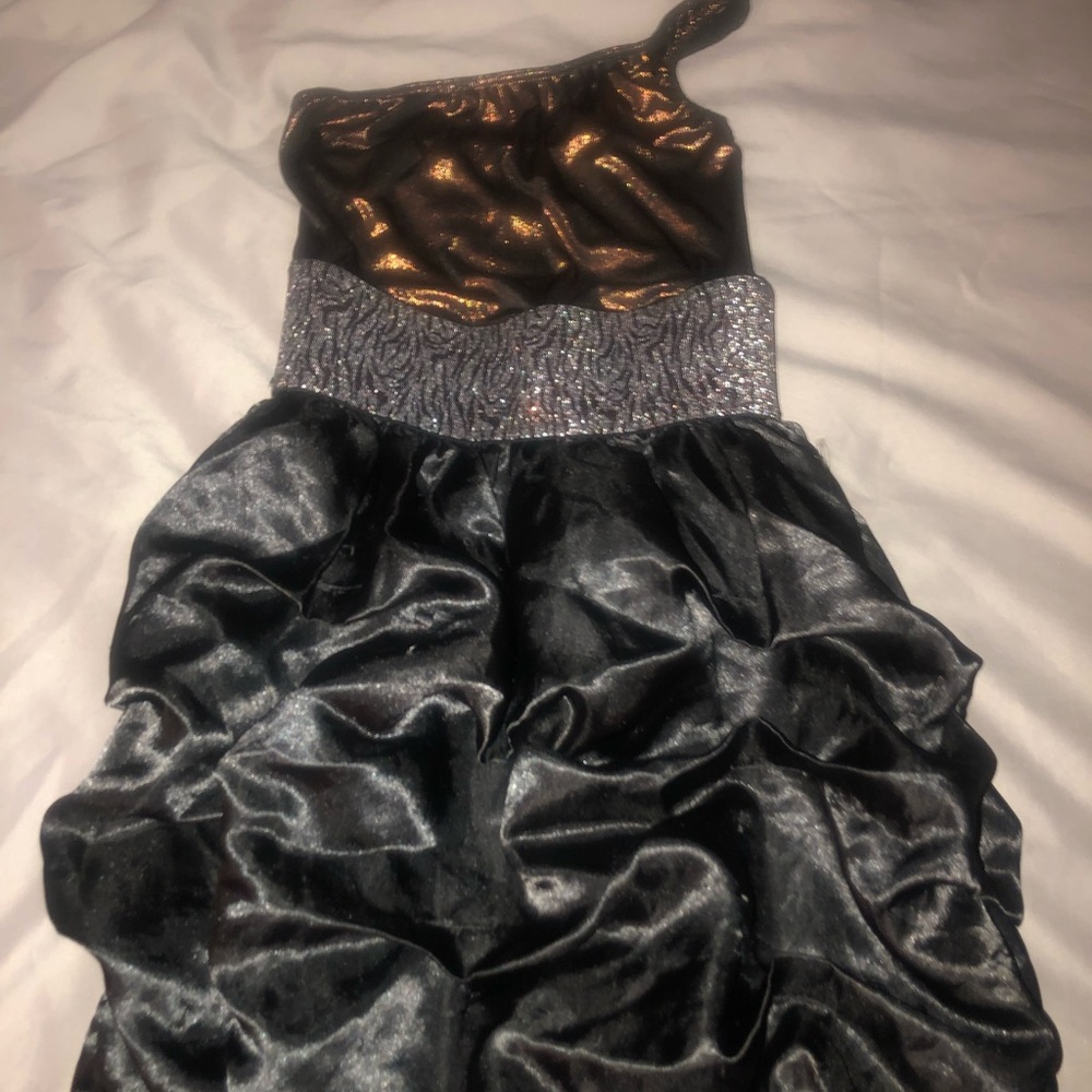Tulle dress ruffled mini